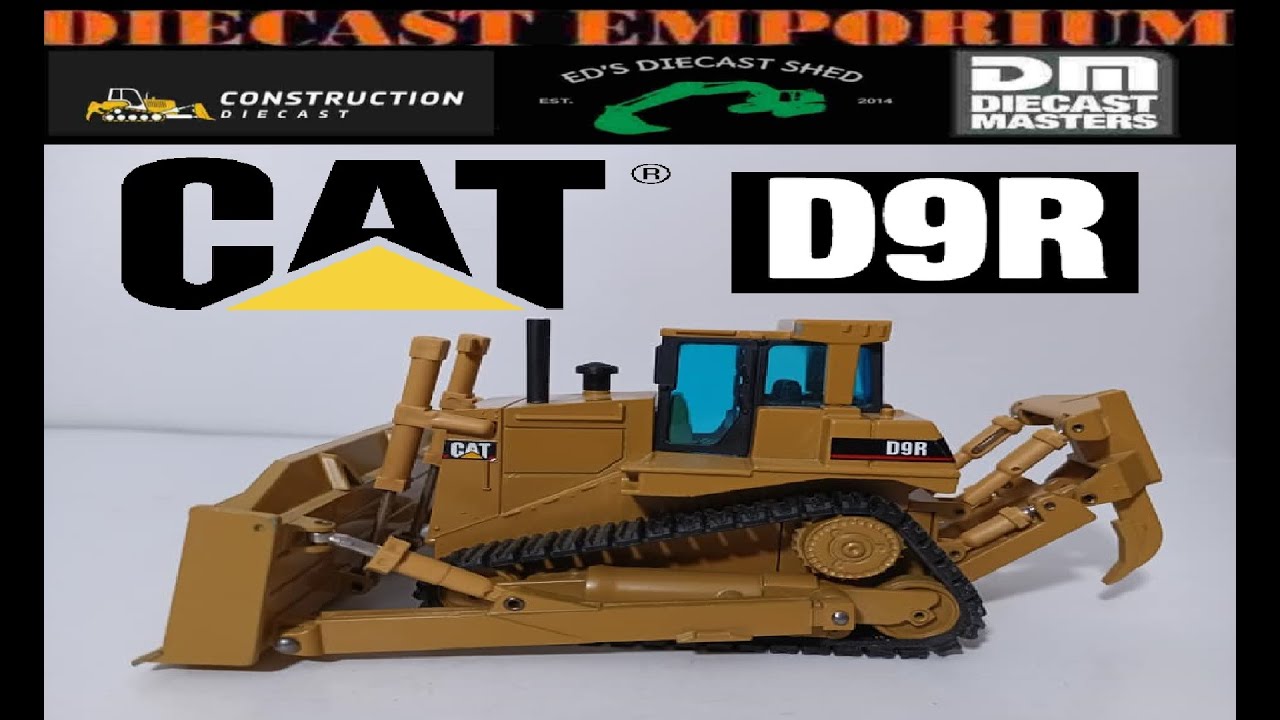 1:50 Scale NZG Caterpillar D9R Track-Type Tractor Bulldozer
