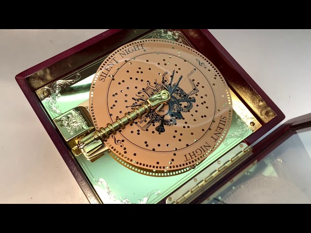 Mr Christmas ミスタークリスマス ディスク オルゴール - YouTube