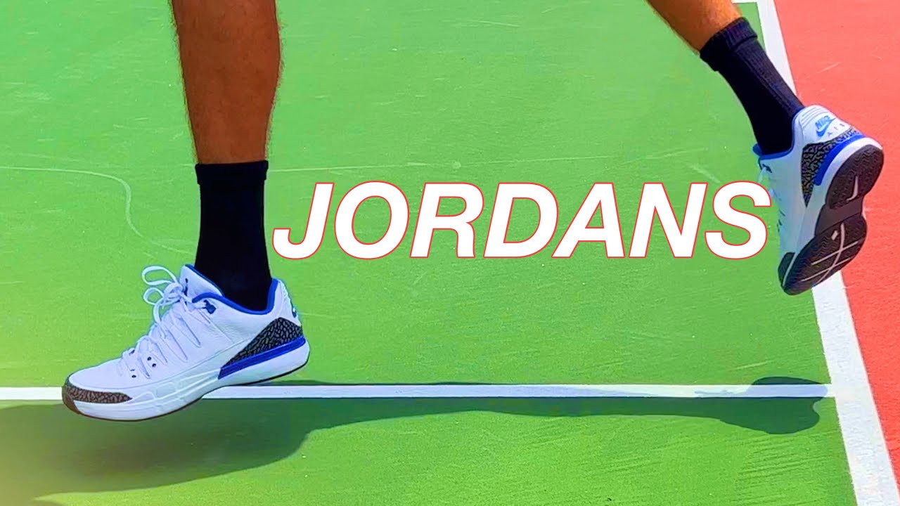 Nike Zoom Vapor AIR JORDAN (AJ3) Tennis Shoe Review - YouTube