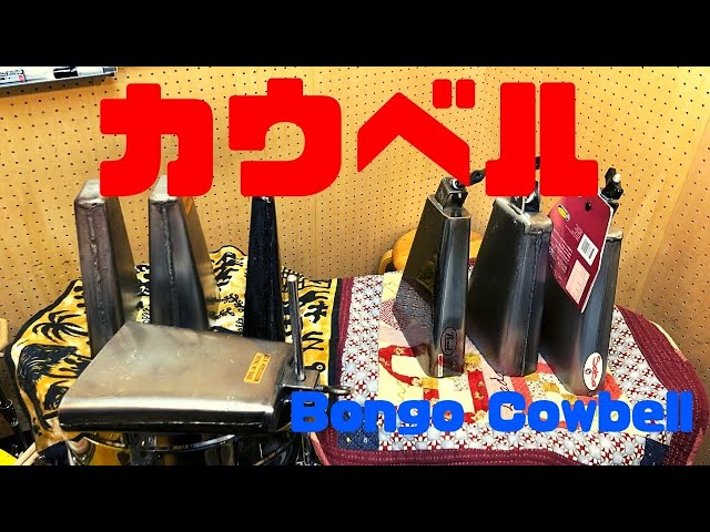 ボンゴカウベル楽器紹介 Bongo Cowbell - YouTube
