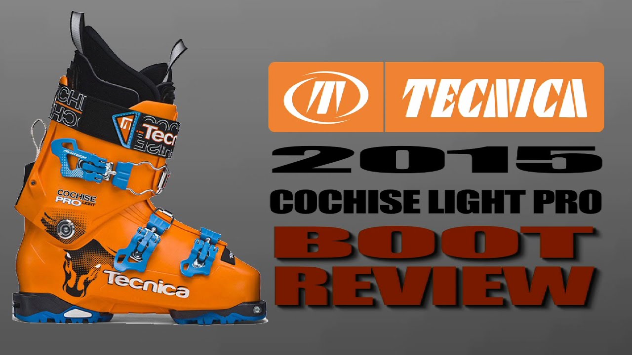 2015 Tecnica Cochise Light Pro AT Ski Boot - YouTube