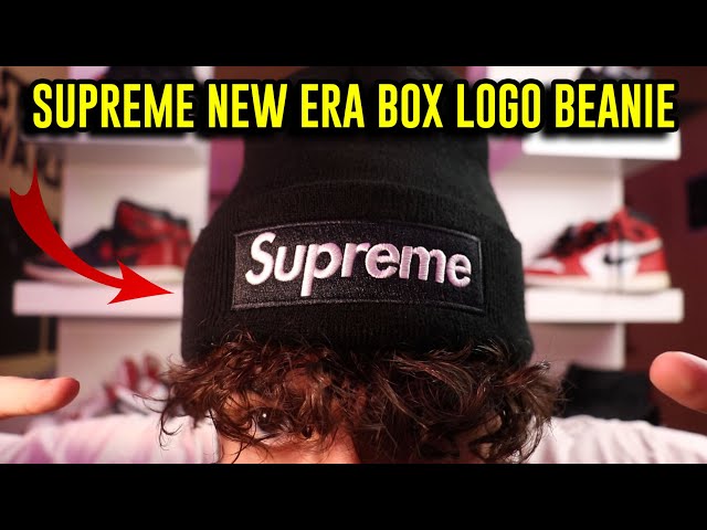 IS THE BLACK SUPREME NEW ERA BOX LOGO BEANIE WORTH IT?! | Winter