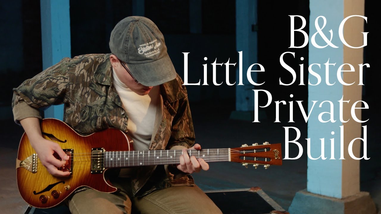 B&G Little Sister Private Build Tobacco Burst Cutaway | Weston