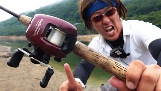 骨董品を使ってバスフィッシングしてみた【初代スコーピオン】 - YouTube