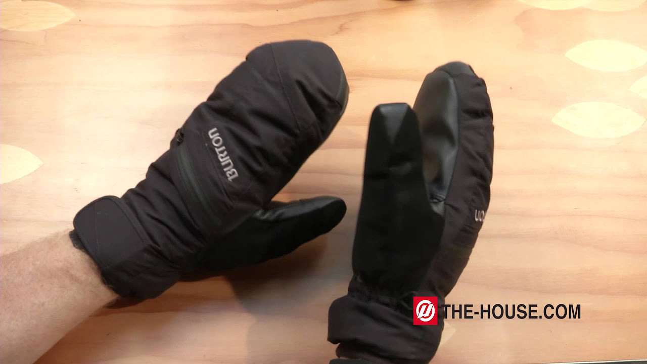 2016 Burton Gore-Tex Under Mittens - Review - The-House.com - YouTube