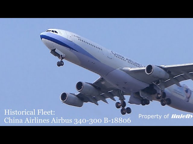 CI 中華航空 Planetags A340-300 白色 CI 中華航空 Planetags A340-300