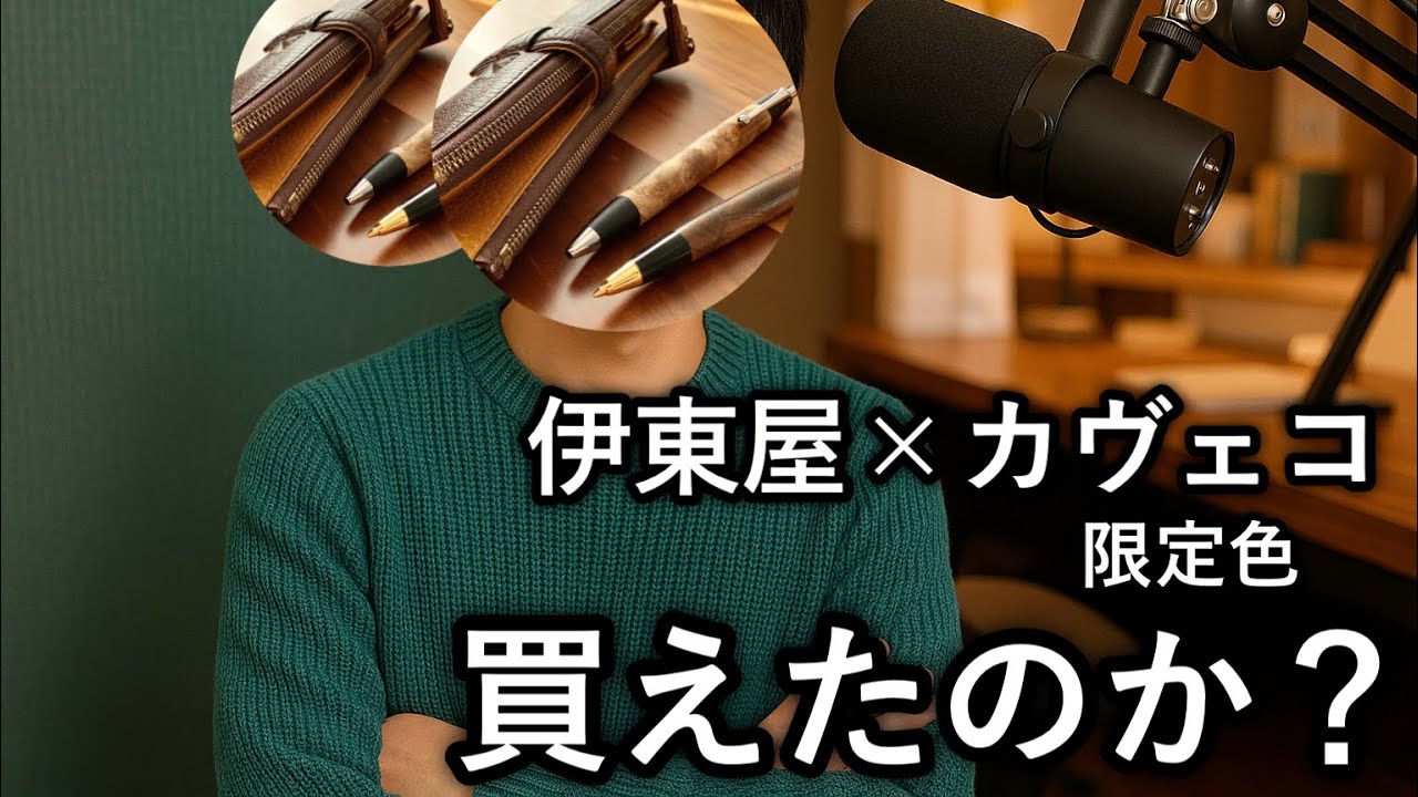 伊東屋×カヴェコスペシャル限定色、しーさーは買えま、、、 - YouTube