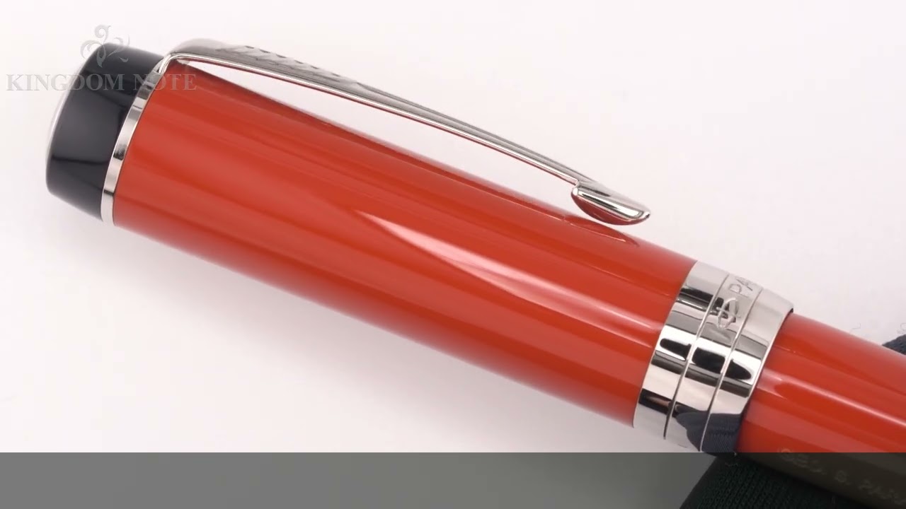 PARKER パーカー 万年筆 デュオフォールド クラシック ビッグレッドCT