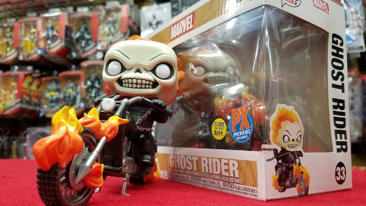 We are unboxing the Previews EXCLUSIVE Funko POP! Ghost Rider