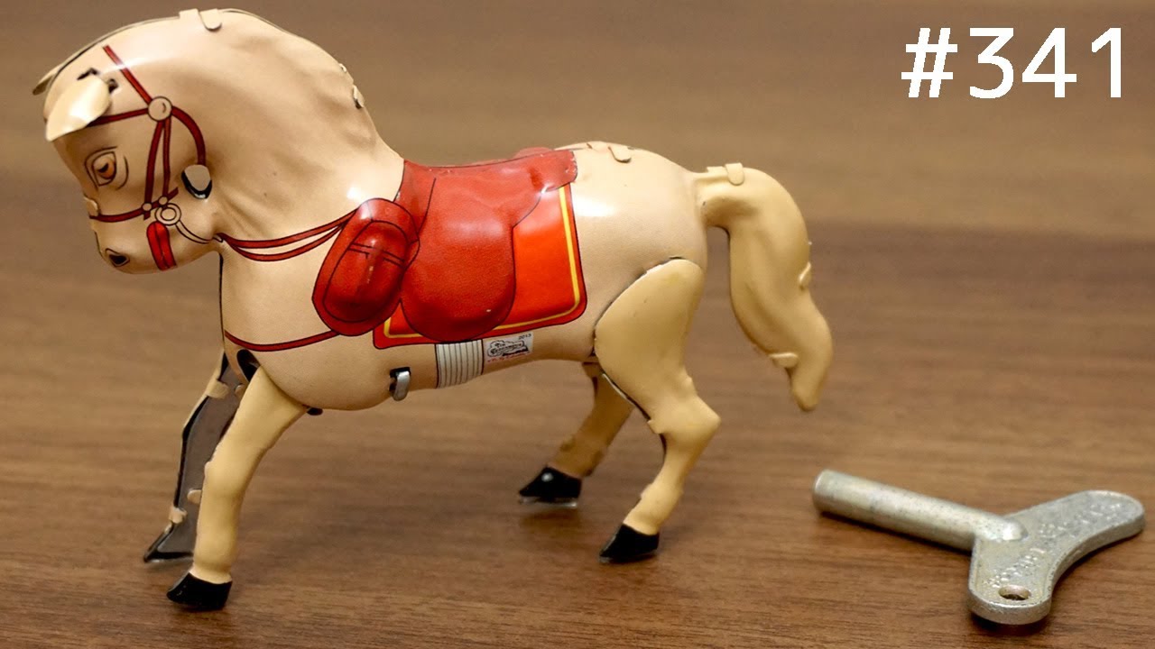 ブリキのおもちゃ「サーカスの馬 / Circus Horse」がおもしろい