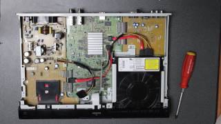 シャープブルーレイ（BDレコーダー）BD-HDS63 分解 HDD・ドライブ