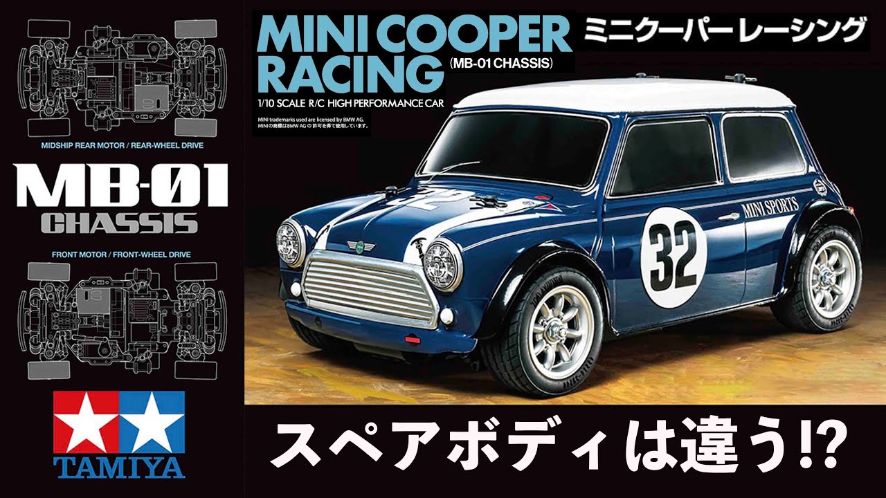 Long-awaited re-release] A fascinating spare body!? 1/10 Scale R/C