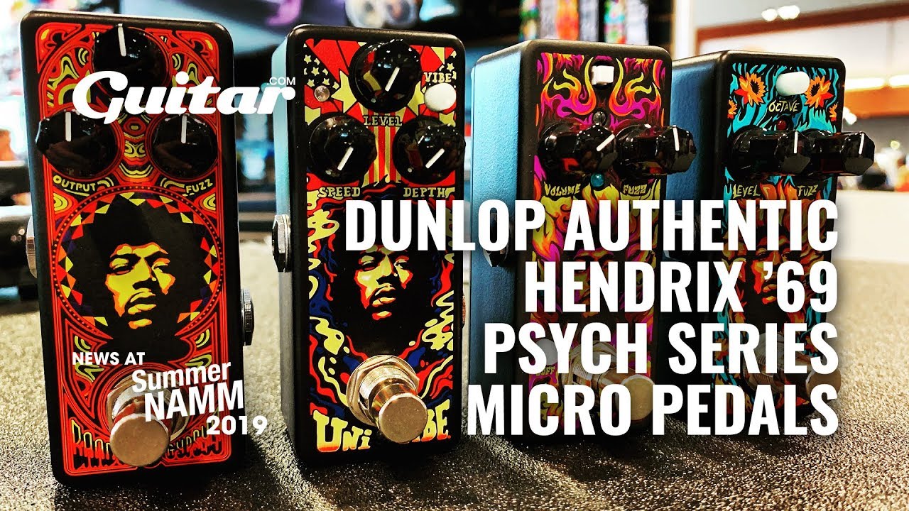 Dunlop Authentic Hendrix '69 Psych Series micro pedals #SNAMM2019