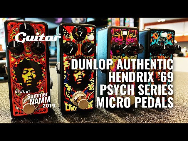 Dunlop Authentic Hendrix '69 Psych Series micro pedals #SNAMM2019