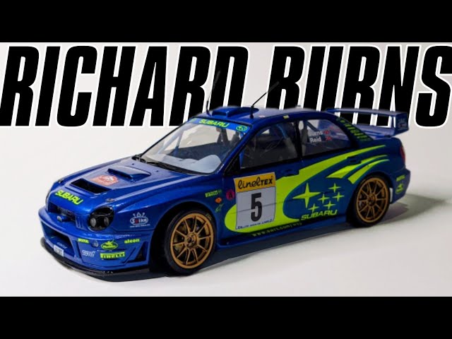 Subaru Impreza WRC 2001 - building Richard Burns' World