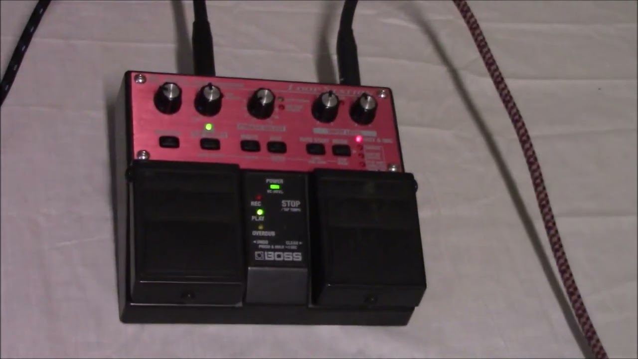 Boss RC20XL Phase Recorder - YouTube