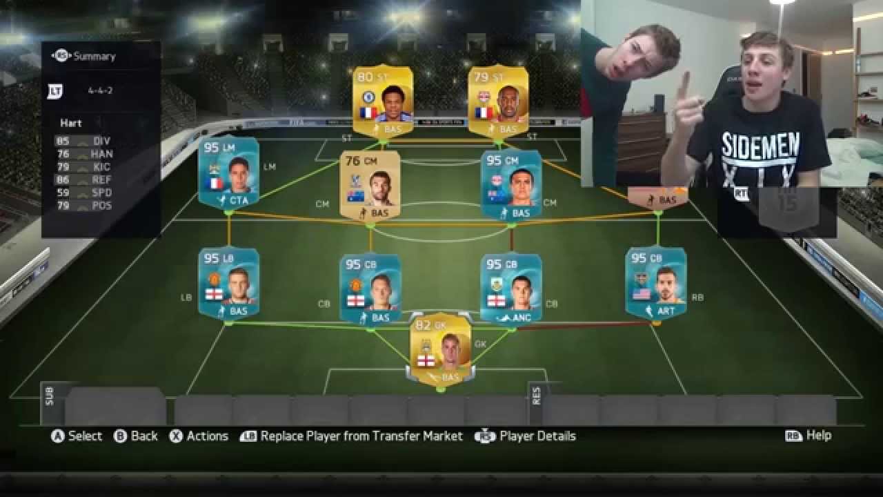 95 PLAYER GLITCH - FIFA 15 - YouTube
