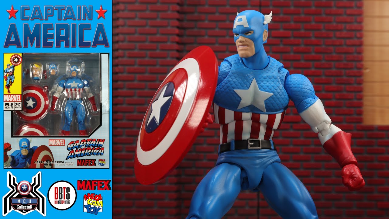 Mafex Marvel CAPTAIN AMERICA Classic Comic Version Steve Rogers No