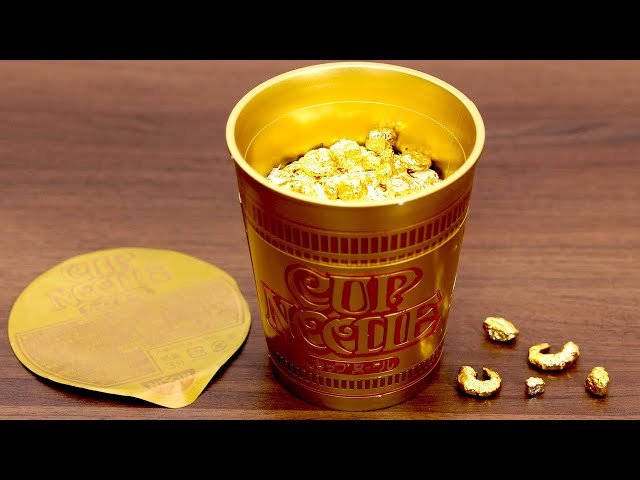 中編】黄金のカップヌードル Golden Cup Noodles Plastic Model Kit