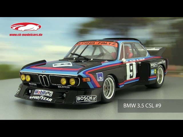ck-modelcars-video: BMW 3.5 CSL #9 Alpina Faltz 1000km Nürburgring