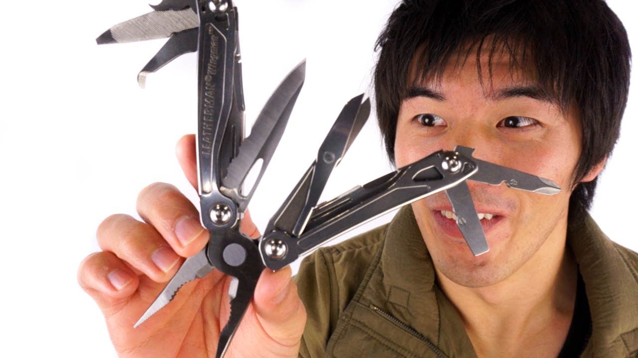 Leatherman's new Wingman multi-tool with 14 tools - YouTube