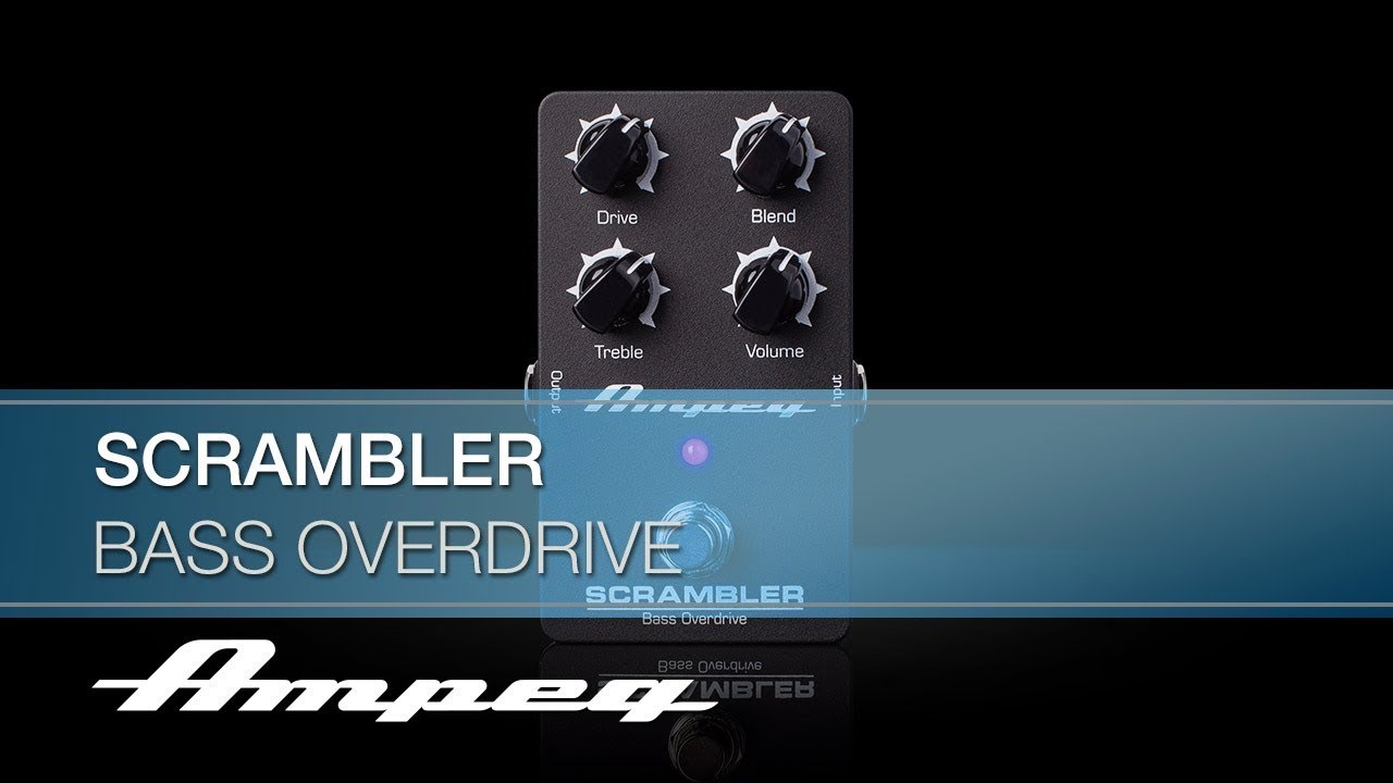 Ampeg | Scrambler Bass Overdrive 製品紹介 - YouTube