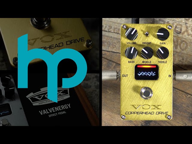 VOX Valvenergy Copperhead Drive effektpedál - YouTube