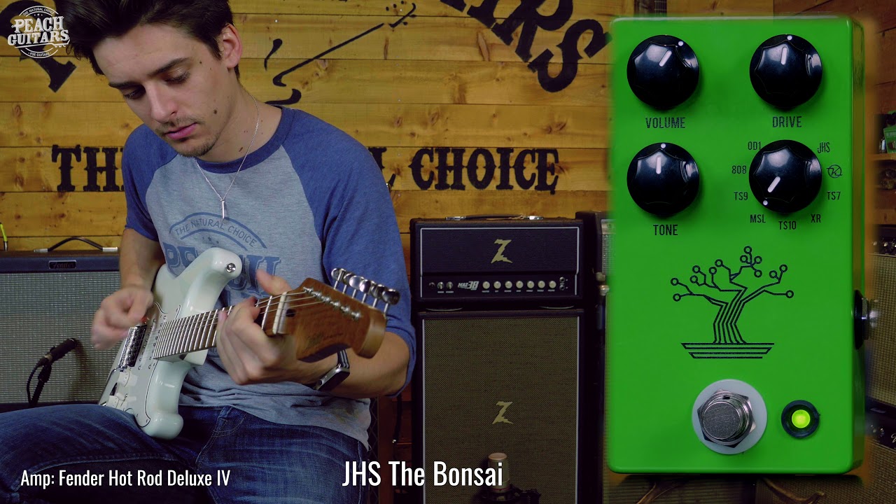 ギター Bonsai Baby eXtreme Overdrive JHS Bonsai – Telluride Music Co.