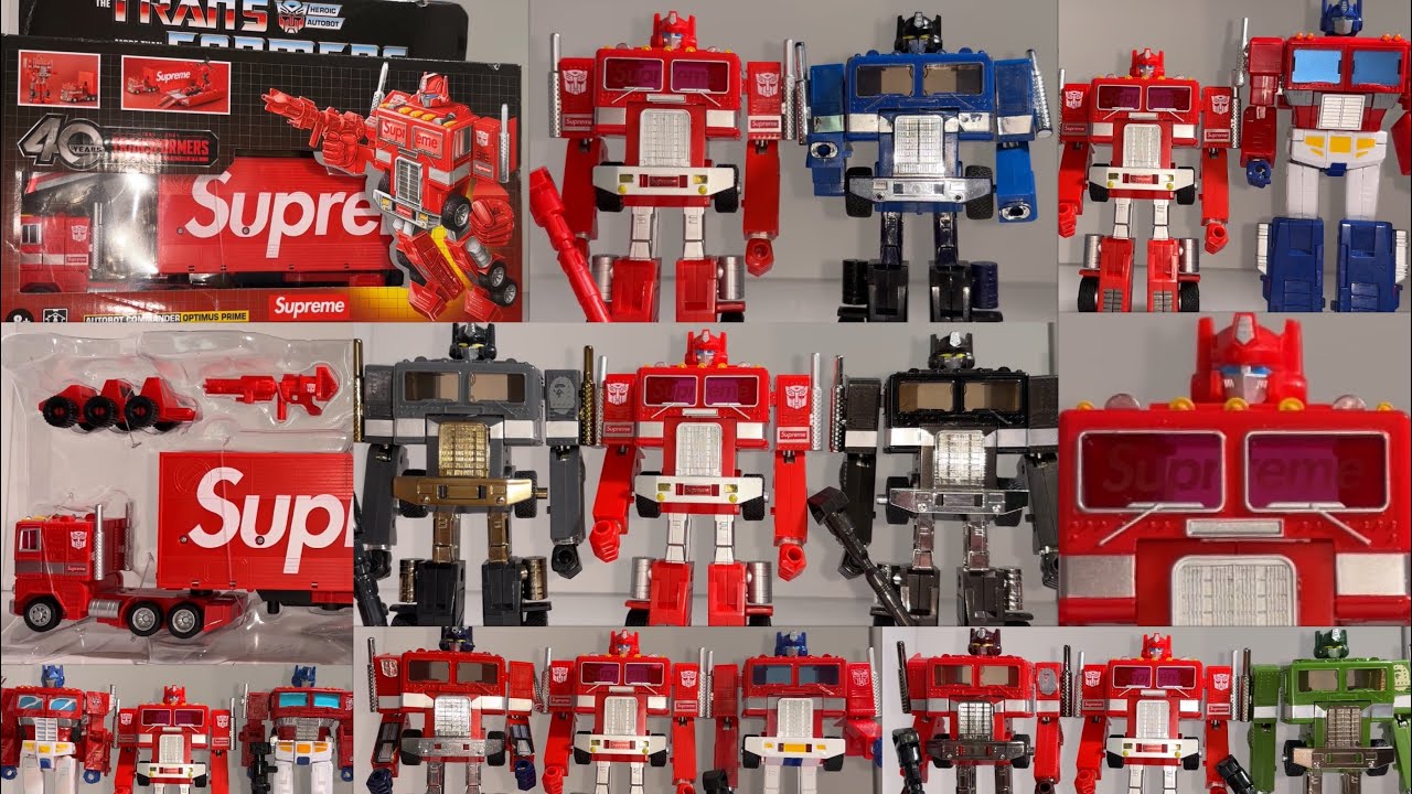 Transformers SUPREME G1 Optimus prime unboxing, comparison and