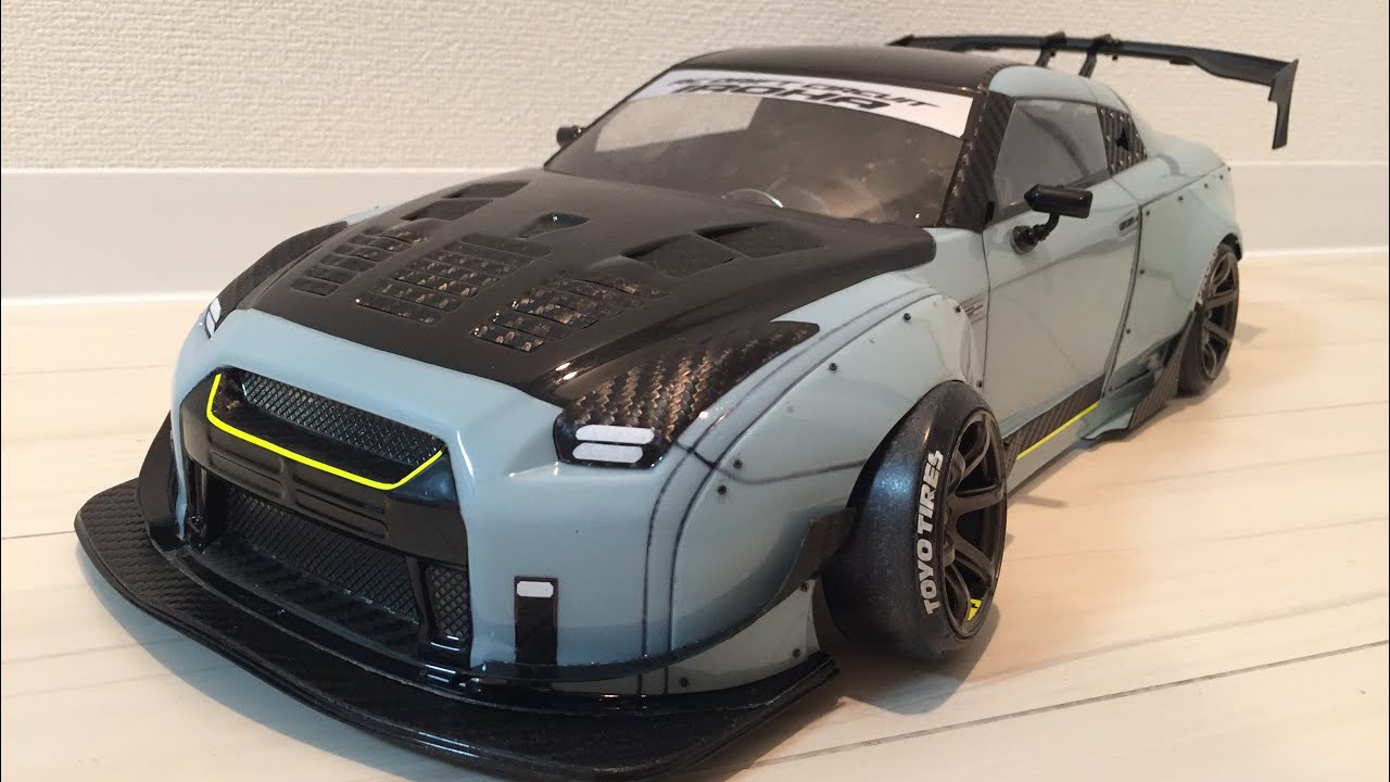 RC Drift Body Build ：Trailer】《予告》「YOKOMO GReddy R35 Spec-D