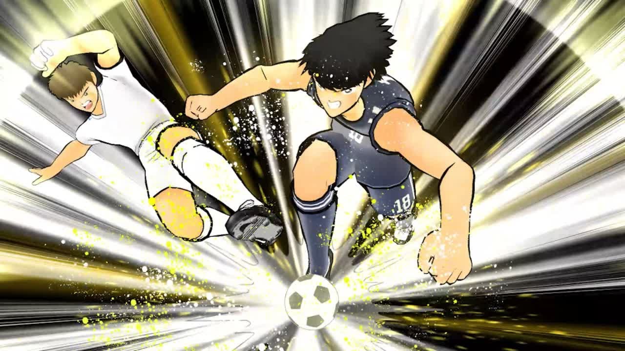 Kojiro Hyuga:Linear Dribble (Bianco Nero) /日向 小次郎：直線的