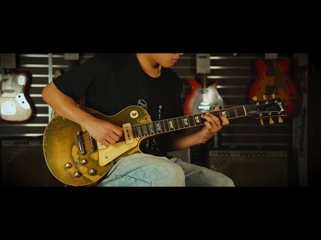 GIBSON 1969 Les Paul Standard Gold Top - YouTube