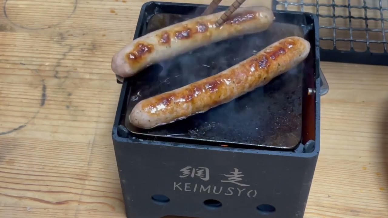 網走刑務所で囚人の作った超小型焼肉コンロを買ってきた - YouTube