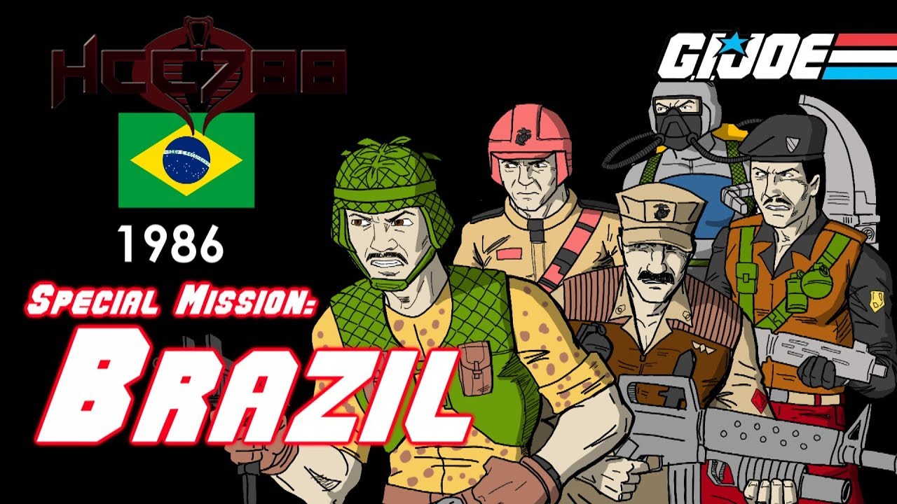 HCC788 - 1986 SPECIAL MISSION: BRAZIL - Vintage G.I. Joe toy