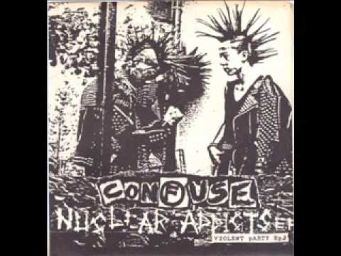 Confuse - Logo / Nuclear Addicts (Printed Patch) | Todestrieb