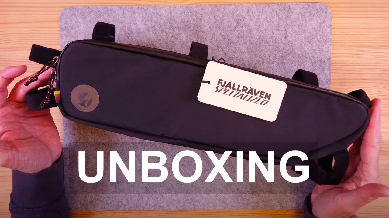 Specialized Fjällräven Frame Bag UNBOXING - YouTube