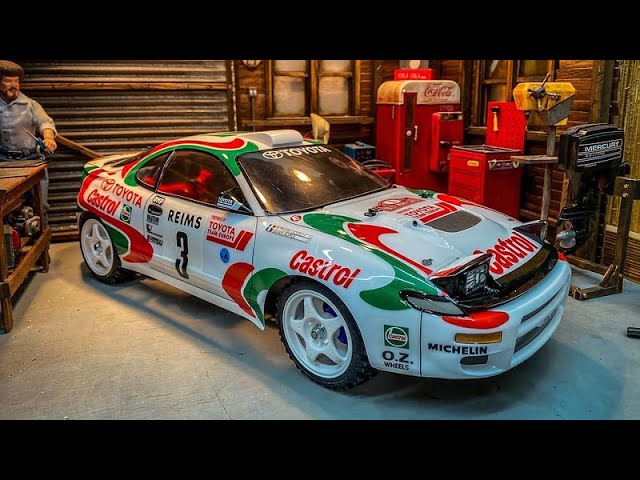 Tamiya Time, Ep 10, TA02 Castrol Celica, Vintage Box Art Car - YouTube