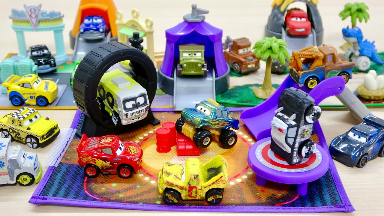 カーズ ミニ・レーサーズ：スタントサーカス・プレイセット徹底