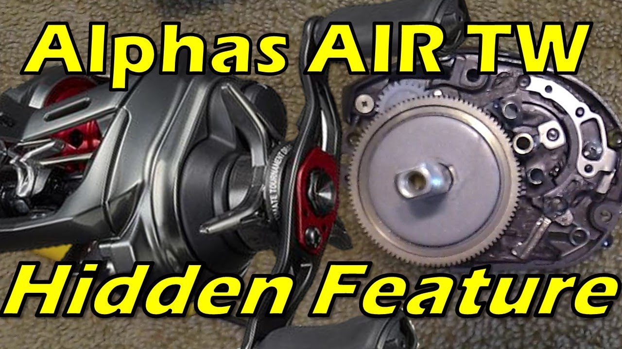 Inside the Daiwa Alphas AIR TW HIDDEN FEATURE!!! - YouTube