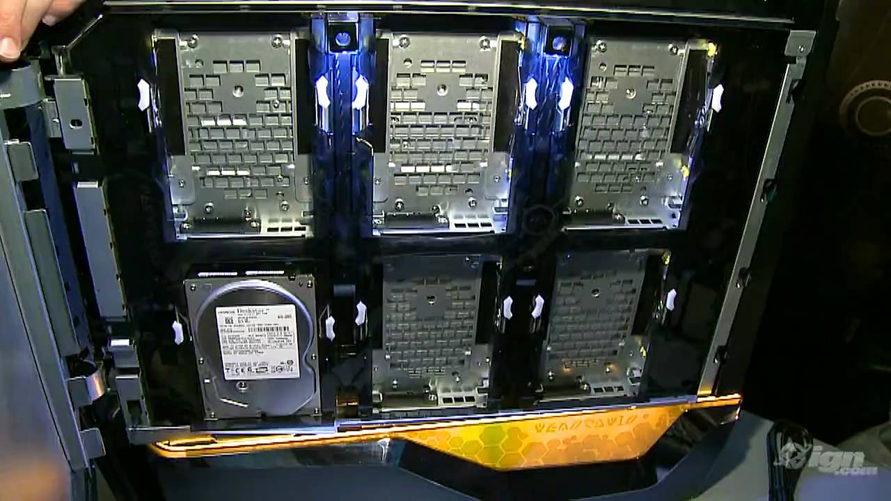 TGS 2009: Alienware Aurora and Area-51 Series Overview - YouTube