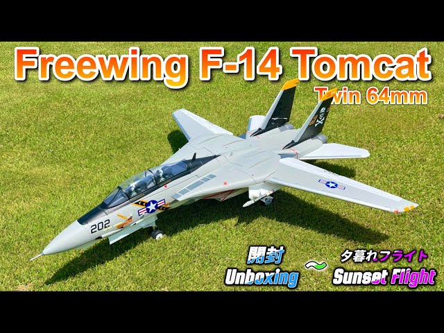 ラジコン飛行機 トップガンに登場した戦闘機『F-14 トムキャット』を