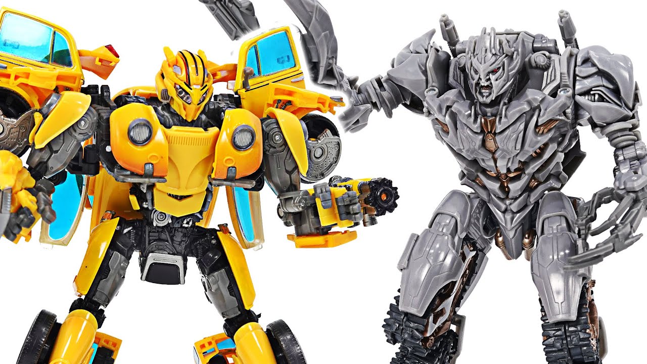 トランスフォーマー バンブルビー、オプティマスプライムVSメガトロン