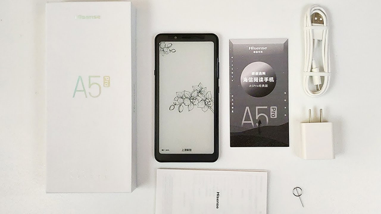 Hisense Pro CC Color E INK Smartphone - Hands on Review - Good e