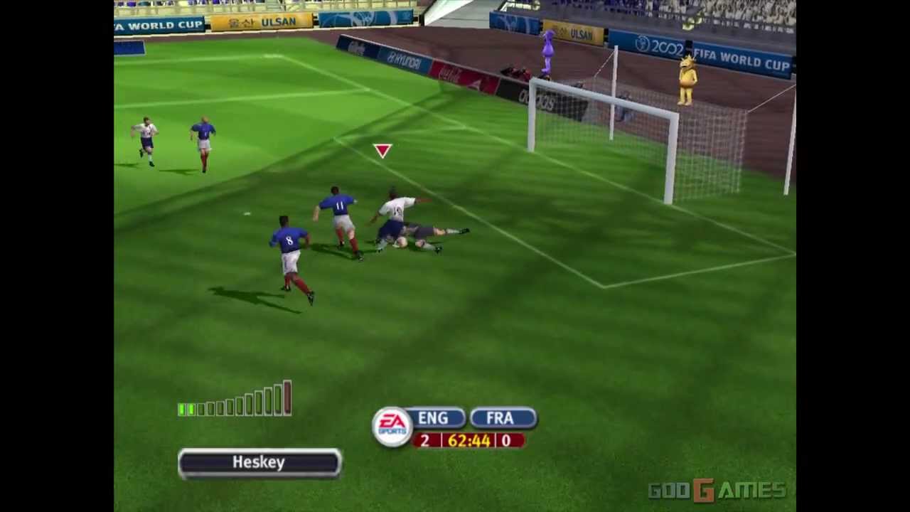 2002 FIFA World Cup Korea Japan - Gameplay Gamecube HD 720P
