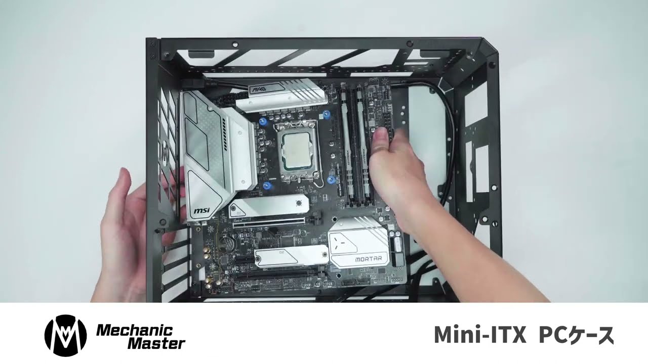 Mini-ITX＆Micro-ATX対応 ミニITX PCケース Mechanic Master C28