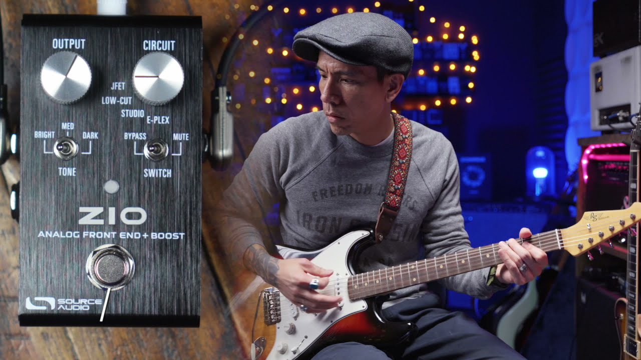 Source Audio ZIO Preamp/Boost pedal - YouTube