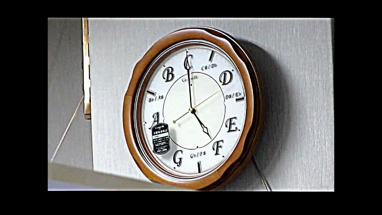 カワイピアノいわき駅前店からくり時計(Gransolfe M445) - YouTube