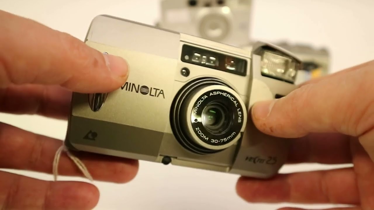 1996 MINOLTA VECTIS 25 APS Film Camera - YouTube