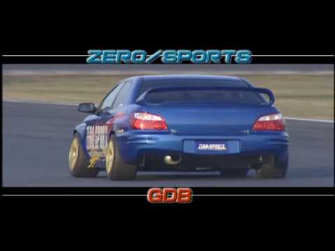 Zero Sports Subaru WRX STI Impreza GDB - Time Attack - YouTube