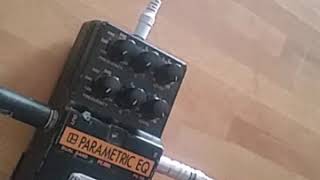 Pearl parametric eq pe-10 demo clip - YouTube